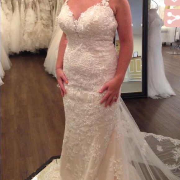 Stella York 6245 Wedding Dress | New, Size: 8 Never worn/unaltered - Picture 3 of 8